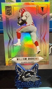 2025 Panini Donruss Elite - William Andrews #60 - Falcons - Picture 1 of 2