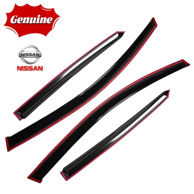 Genuine Nissan Window Visors Altima 2007-2012 Mugen Style Wind Sun Vent Deflect - Image 1 of 4