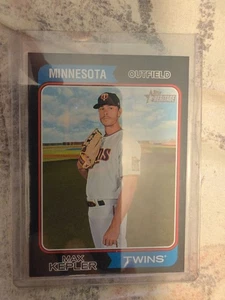 2023 Topps Heritage Black Border SP #217 Max Kepler Minnesota Twins PR50 - Picture 1 of 2