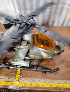 Vintage 2001 Funrise GI Joe Helicopter with Power Winch, Sound & Lights Hasbro - Picture 1 of 6