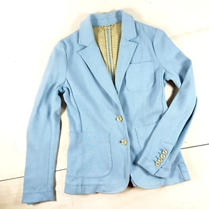 Hadleigh's Women's Jacket Blazer Light Blue Lightweight S Casual - Picture 1 of 10