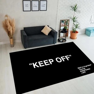 Black Keep Off Carpet, Black Keep Off Rug, Keep Off Carpet, Keep Off Rug - Picture 1 of 11