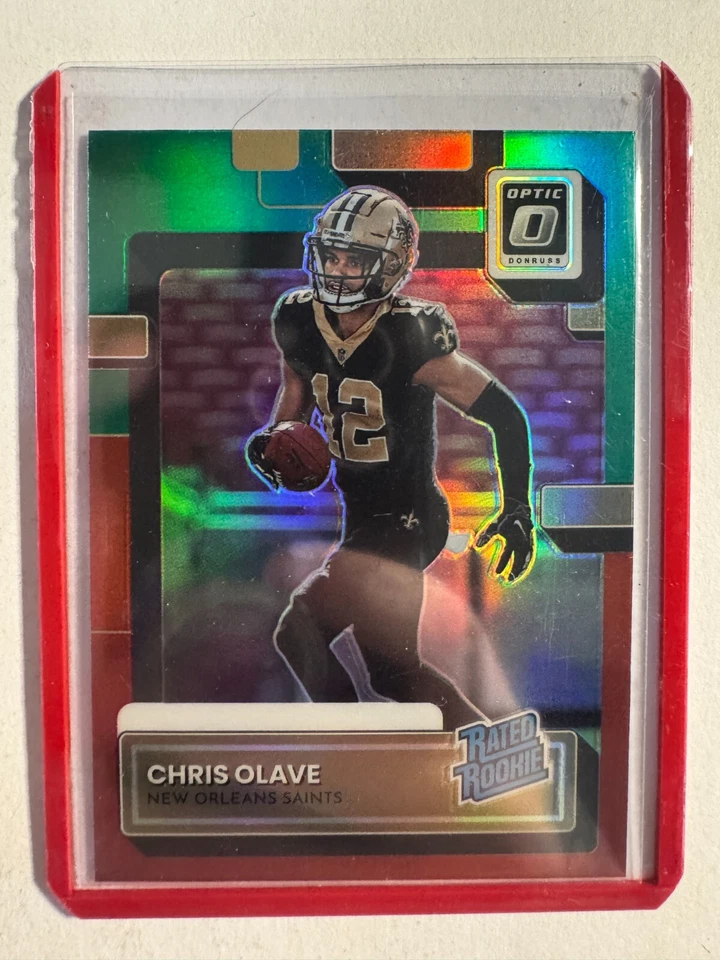 K317,474 - 2022 Donruss Optic RR Preview Red and Green #309 Chris Olave - Image 1 of 1