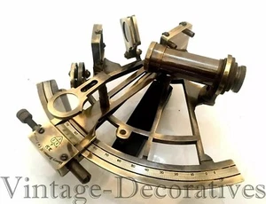 Vintage Marine 1712 I Nautical Sextant Working Navigation Tool with Wooden Case - Bild 1 von 6