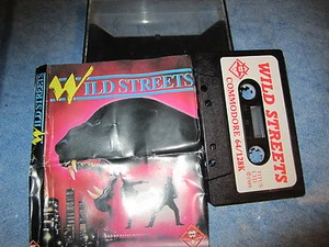 WILD STREETS for Commodore 64 C64 128 Boxed - Picture 1 of 2
