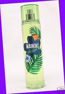 1 Bath Body Works WAIKIKI BEACH COCONUT Fine Mist Body Spray BREEZE WOODS - Picture 1 of 1