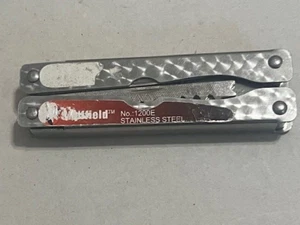 Vintage SHEFFIELD Stainless Steel Compact Multi-tool SILVER - Great condition - Picture 1 of 8