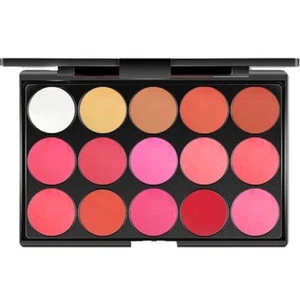 15 Colours Multi Function Shimmer/Matte Lip Gloss Lipstick n Cream Blush Palette - Picture 1 of 3