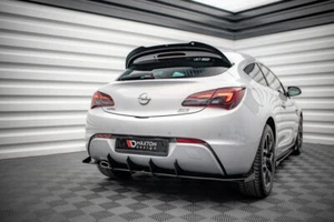 Alerón de techo CUP NEGRO para Opel Astra GTC OPC-Line J enfoque borde de demolición ABS - Imagen 1 de 8