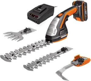 WG801E Forbice Elettrica a Batteria 20V, Con 3 Lame Intercambiabili in Dotazione - Foto 1 di 12