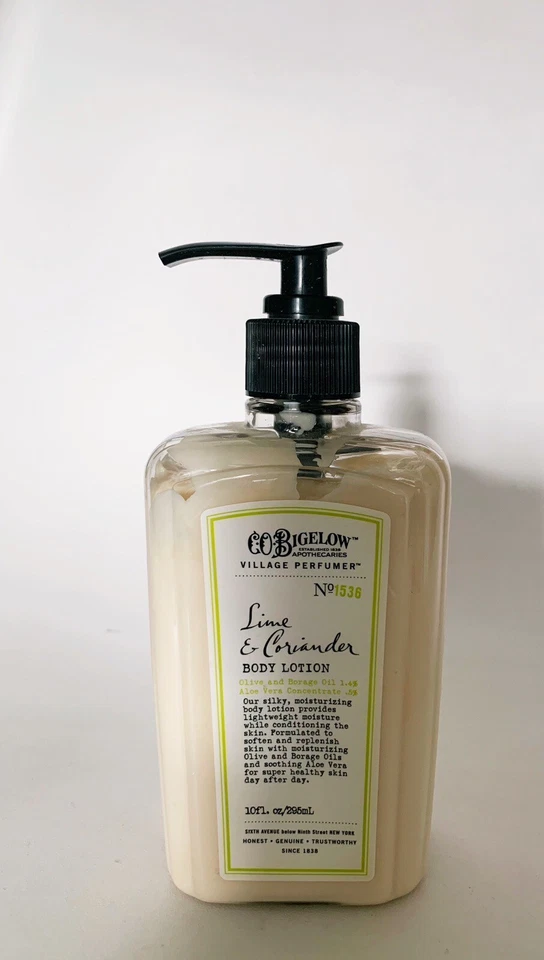 Bath & Body Works CO Bigelow Lime and Coriander Body Lotion 10 Oz - Image 1 of 4