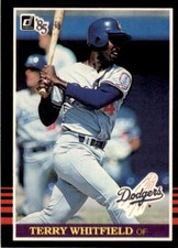 1985 Donruss Terry Whitfield Baseball Cards #540