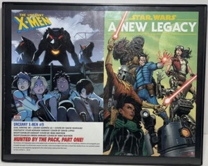 Uncanny X-Men & Star Wars Comic Wall Art Framed 11”x 14” - Picture 1 of 4
