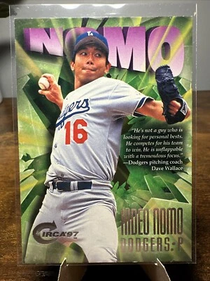 1997 Circa Baseball Card #15 Hideo Nomo - Image 1 of 2