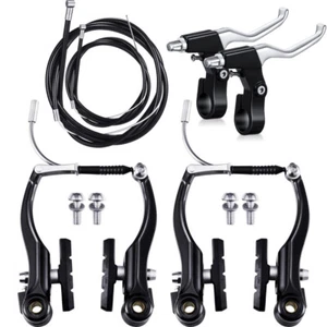 Fahrrad V Bremse Aluminium V-Brake Bremsen Set Vorne Hinten,Fahrrad Bremsen Set~ - Bild 1 von 8
