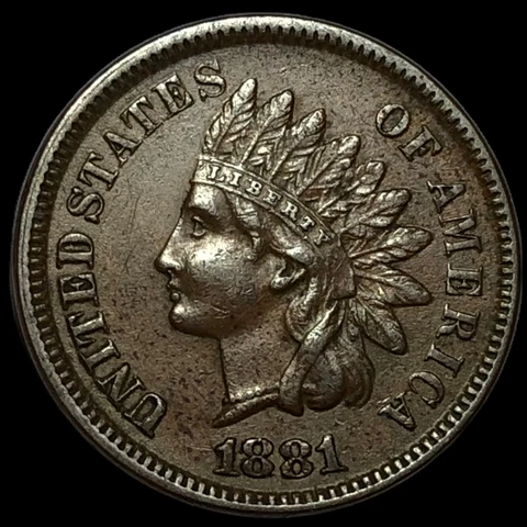 1881 Indian Head Cent Penny    #E9335 Cover