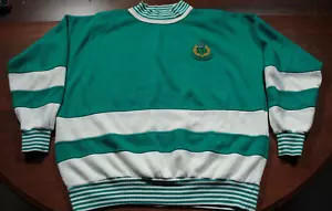 Vintage 80s 90s Women's DB Sport Sweatshirt Green L David Benjamin Turtleneck - Picture 1 of 7