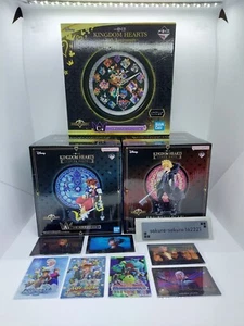 Ichiban Kuji KINGDOM HEARTS Linking Hearts Sora Roxas Statue Figur Bandai Set - Bild 1 von 15