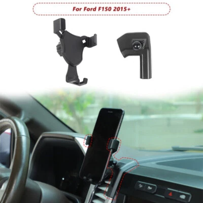 Soporte de soporte para teléfono móvil de montaje en coche 360° para tablero de instrumentos para Ford F-150 2015-2020 Foto 1 de 4