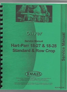 Oliver Hart Parr 18-27 18-28 Tractor Service Repair Operators Manual - Picture 1 of 6