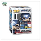 Funko POP! Captain America Marvel Avengers ENDGAME 1198 Volcano X EXCLUSIVE GITD