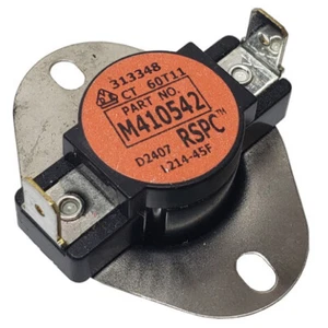 Termostato Secadora Comercial Límite Térmico 214°F L214-45F M410542 TU20455 Naranja - Imagen 1 de 3