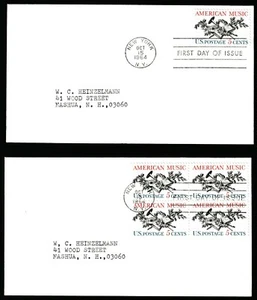 U.S. Scott #1252 FDC - American Music Issue- Oct. 15, 1964 - New York, NY - Picture 1 of 4