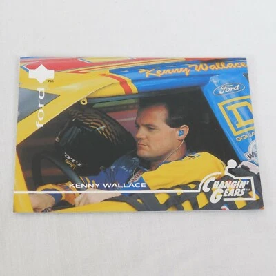 1996 Upper Deck Changin' Gears Card Kenny Wallace RC118 VTG Hologram Collectible - Image 1 of 4