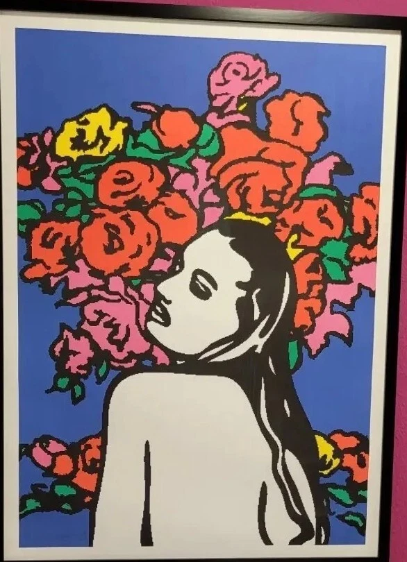 George Pusenkoff Love and Flowers Handsigniert Nummeriert ohne Rahmen  - Bild 1 von 1