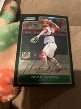 2006 Bowman Chrome #BDP3 Mike Napoli RC Rookie Card - Los Angeles Angels