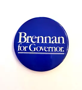 Maine Governor JOSEPH BRENNAN 78 election pin politics Democrat party button - Picture 1 of 1