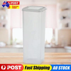 Plastic Bread Keeper with Airtight Lid Bread Bin Kitchen Supplies (White) - Picture 1 of 7