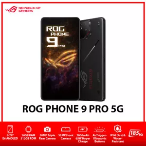 ASUS ROG Phone 9 Pro 5G Dual SIM Unlocked Android Mobile Phone- Black/16GB+512GB - Picture 1 of 6