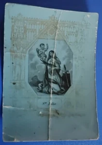 INTROVABILE ANTICO SANTINO 1800 SANTA GIULIA - Foto 1 di 2