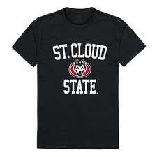 St Cloud State University Huskies SCSU Black Tee T Shirt  S - 2XL