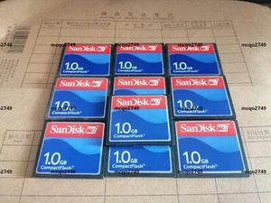 lot of 10  1GB SanDisk CompactFlash CF Memory Card   1GB SDCFB/SDCFJ - Picture 1 of 3