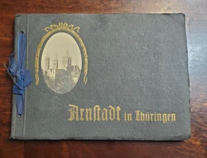 Antique/Vintage Souvenir Photo Postcard Album Arnstadt Germany - Picture 1 of 9