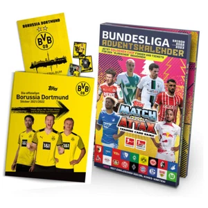 Match Attax Bundesliga 2022/23 Adventskalender&BVB Borussia Dortmund Sticker Set - Bild 1 von 3