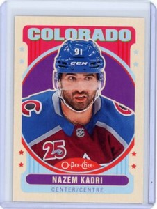 2021-22 O-Pee-Chee OPC Nazem Kadri Retro Design - Colorado Avalanche