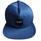 Huf Hat Blue With Logo - Vgc Surf Streetwear Summer Casual Surfer