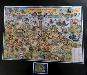 Müll Eimer Kinder Bücherwürmer KIDS BOOK FAIR komplettes Puzzle Set 32 Karten🧩 - Bild 1 von 2