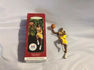 1998 Hallmark Keepsake Ornament, NBA Hoop Stars, "Magic Johnson" - GEBRAUCHT - Bild 1 von 7