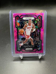 Jabari Smith Jr. 2023-24 Panini Prizm #49 Pink Ice Prizm Parallel Rockets - Picture 1 of 2