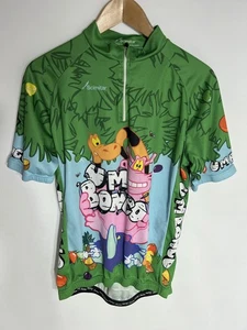 Scimitar Radtrikot Um Bongo 1/4 Zip | Herren | grün/blau | XL | selten - Bild 1 von 8