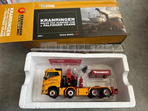 WSI 1:50 Mammoet Volvo FH4 cama Kranringen + grúa palfinger - Imagen 1 de 1