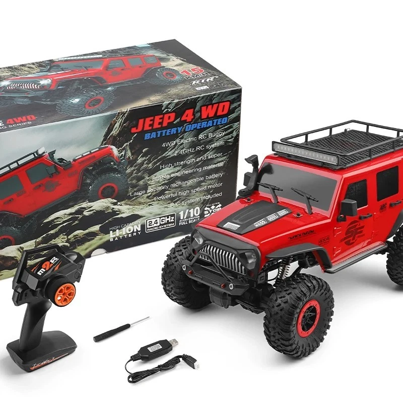 WLtoys 104311 1:10 4WD RC Climbing Car Double Axle Suspension Off-Road RC Truck - Image 1 of 4