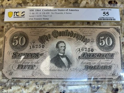 $5 As above but Series A  Legal Tender Issues 66 PCGS 55 - Image 1 of 2