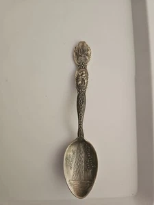 Sterling Silber Andenken Löffel alt treu Yellowstone Park antik - Bild 1 von 5