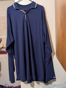 TOP QUALITÄT 4XLT ADIDAS LS POLO NEU MIT ETIKETT MARINEBLAU MIT ABZEICHEN 62" TORSO 35" L GEMISCHT - Bild 1 von 18