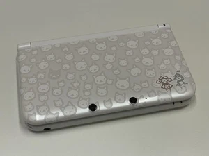 Nintendo 3DS LL Monster Hunter 4 Special Pack Airou Weiß Nur Konsole Japan - Bild 1 von 6